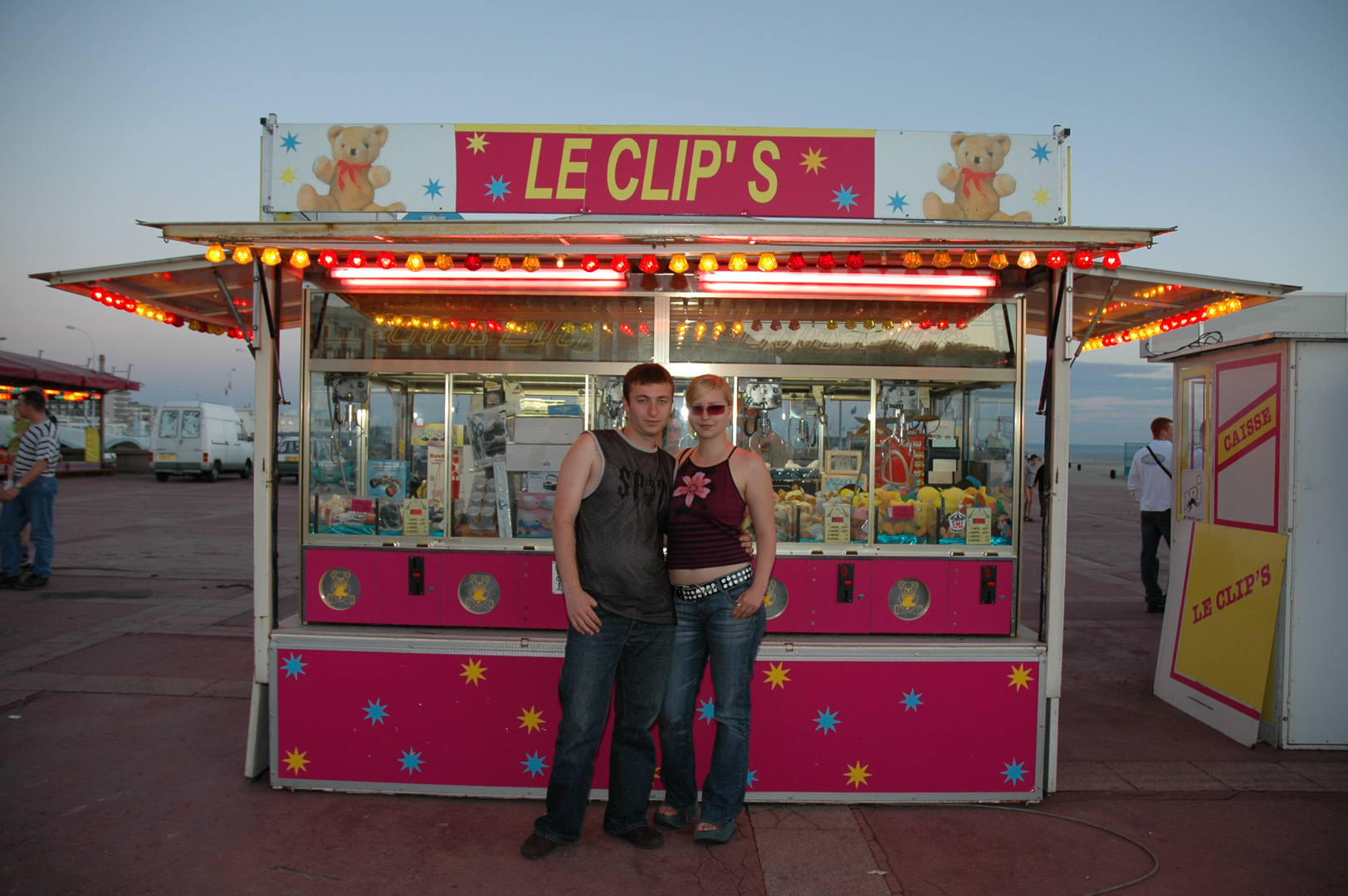 Couple à la foire de la plage, 2005.