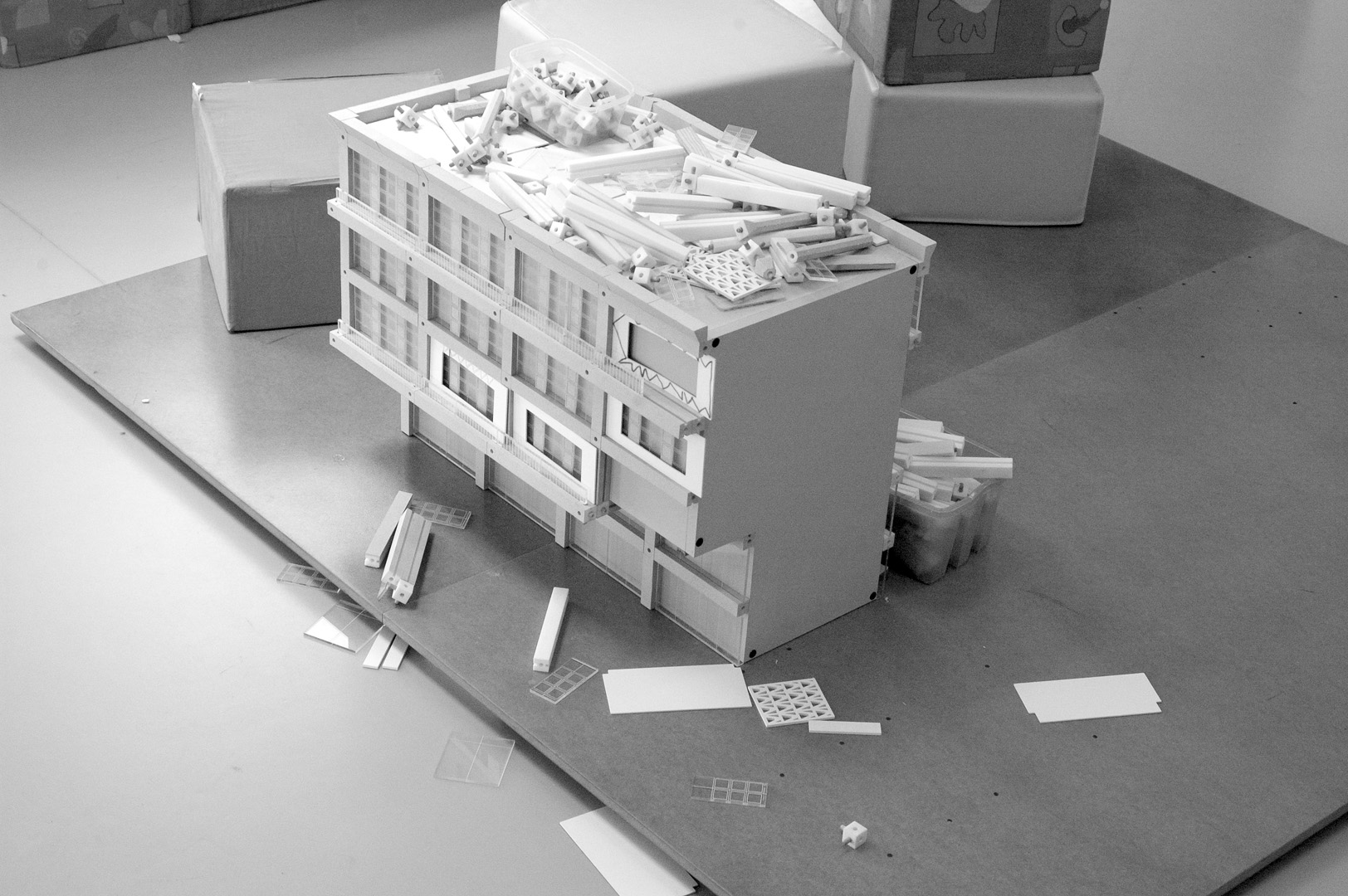 Jeu de construction, Le Havre, 2007.
