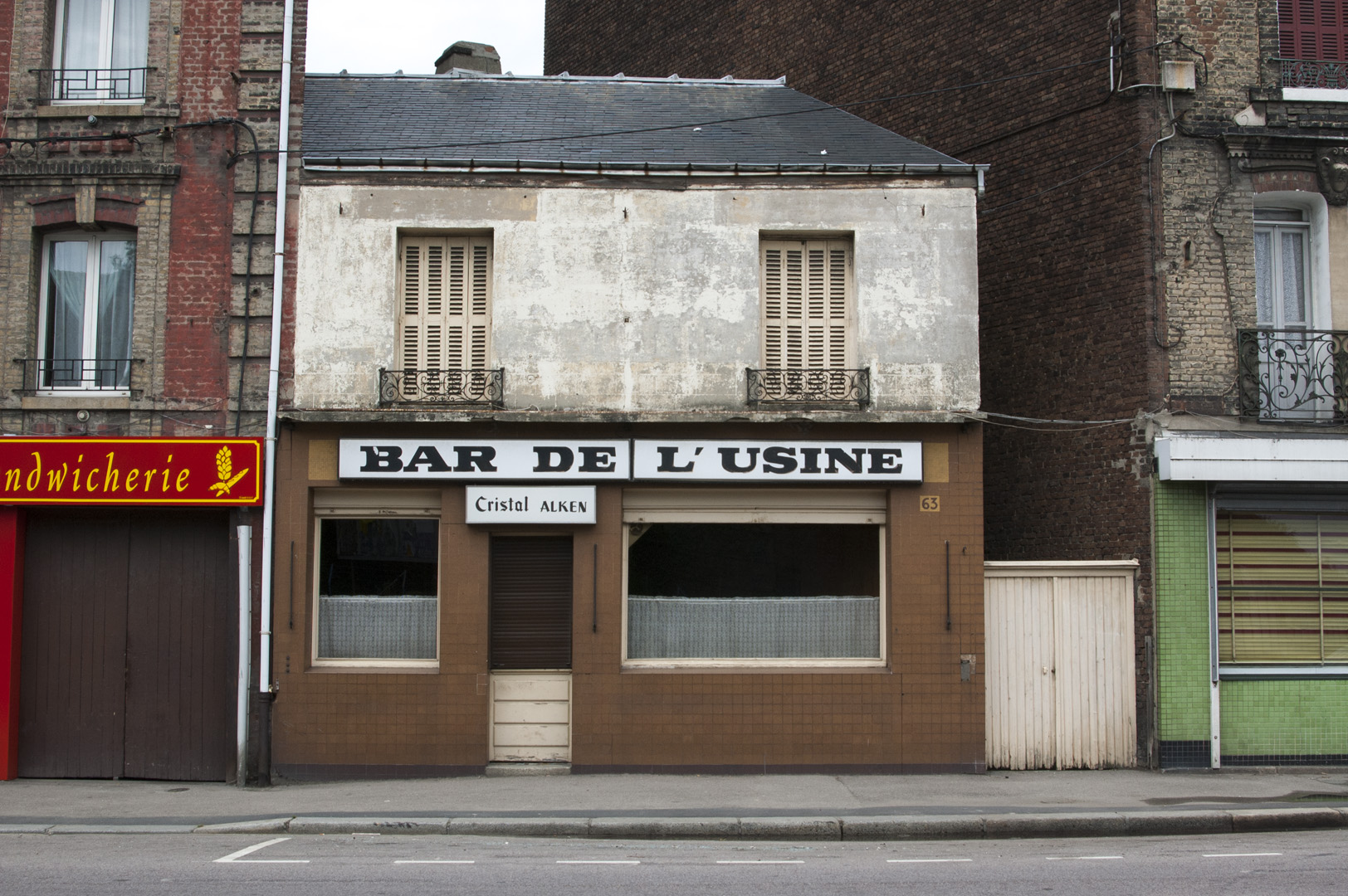 Bar de l'usine, Le Havre, 2007.