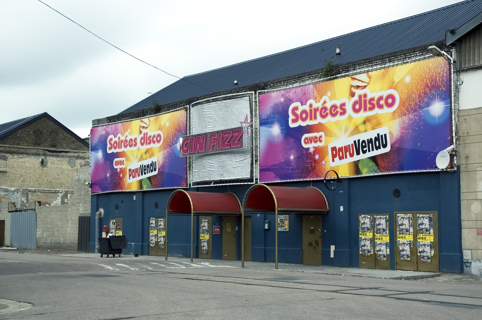 Soirées disco avec ParuVendu, Le Havre, 2008.